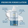 Magnesium Lotion, Topical Magnesium Cream to Relieve Muscle Cramps & Soreness, Calming & Recovery Support, Muscle Relaxation, Nobi Nutrition, 8 fl oz - 2 of 4