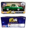 1987 Buick Regal Green Metallic with White Interior "Get Low" Series 1/24 Diecast Model Car by Motormax - 3 of 3