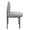 Modway Isla Channel Tufted Upholstered Fabric Dining Side Chair - 2 of 4