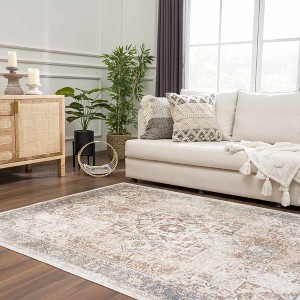 Hauteloom Heritage Style Flat Pile Washable Rug - 1 of 4