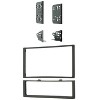Metra® Single- or Double-DIN ISO Installation Kit for 2007 through 2013 Toyota® Tundra/Sequoia 2008 and Up in Black - 4 of 4