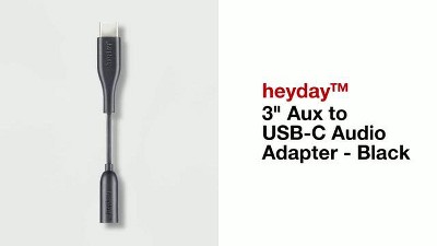 3' Usb-c To Aux Cable - Heyday™ White : Target