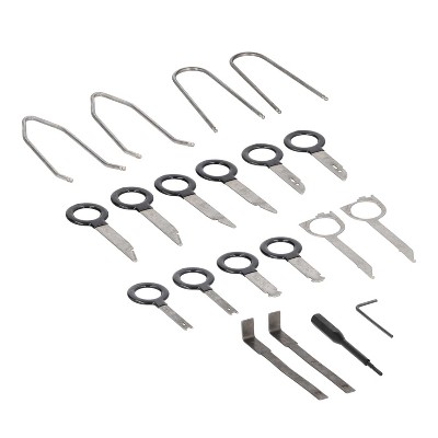 Install Bay® IBTRKIT 20-Piece Radio Removal Tool Set in Black
