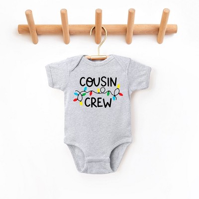 The Juniper Shop Cousin Crew Lights Baby Bodysuit