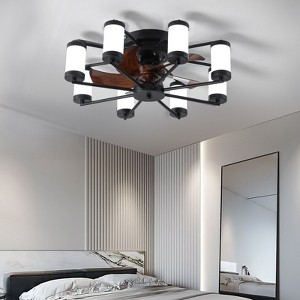 VYNXARIA Contemporary 22-Inch Ceiling Fan with Integrated Light ¨C Style and Comfort Combined - 1 of 4