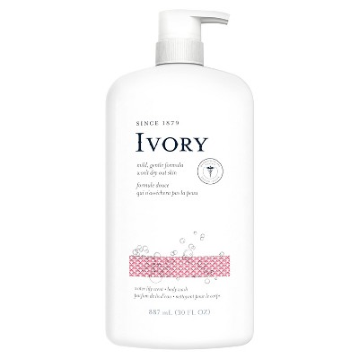 Ivory Body Wash Water Lily Scent - 30 fl oz