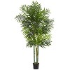 HomeStock  3.5 ft. Artificial Tree in Pot for Indoor/Outdoor - 3 of 4
