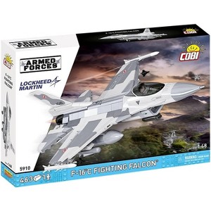 COBI Armed Forces SU-57 Felon Aircraft F-16C Fighting Falcon (PL) Plane Building Set, 463 Pieces - 1 of 4