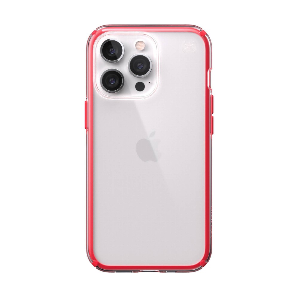 Photos - Other for Mobile Speck Apple iPhone 13 Pro Presidio Perfect Clear Case - Red Geometry 