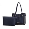 MKF Collection Raya Vegan Leather Women’s Shoulder Bag with Crossbody Pouch by Mia K - 2 of 4
