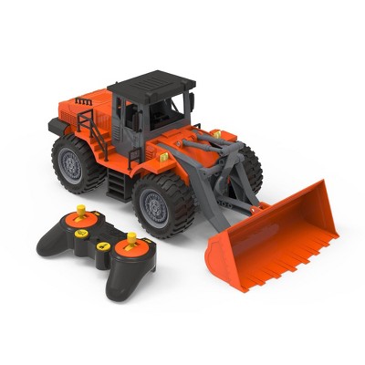 Rc front end loader sales metal