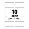 Avery Shipping Labels with TrueBlock Technology 2 x 4 White 100/Pack 18163 - 3 of 4