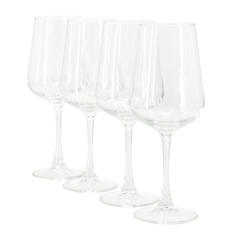 Gibson Home Belinni 4 Piece 15.4 Ounce Classic Wine Glass Set, 1 of 7