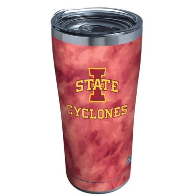 NCAA Iowa State Cyclones 20oz Tie Dye Stainless Steel Tumbler