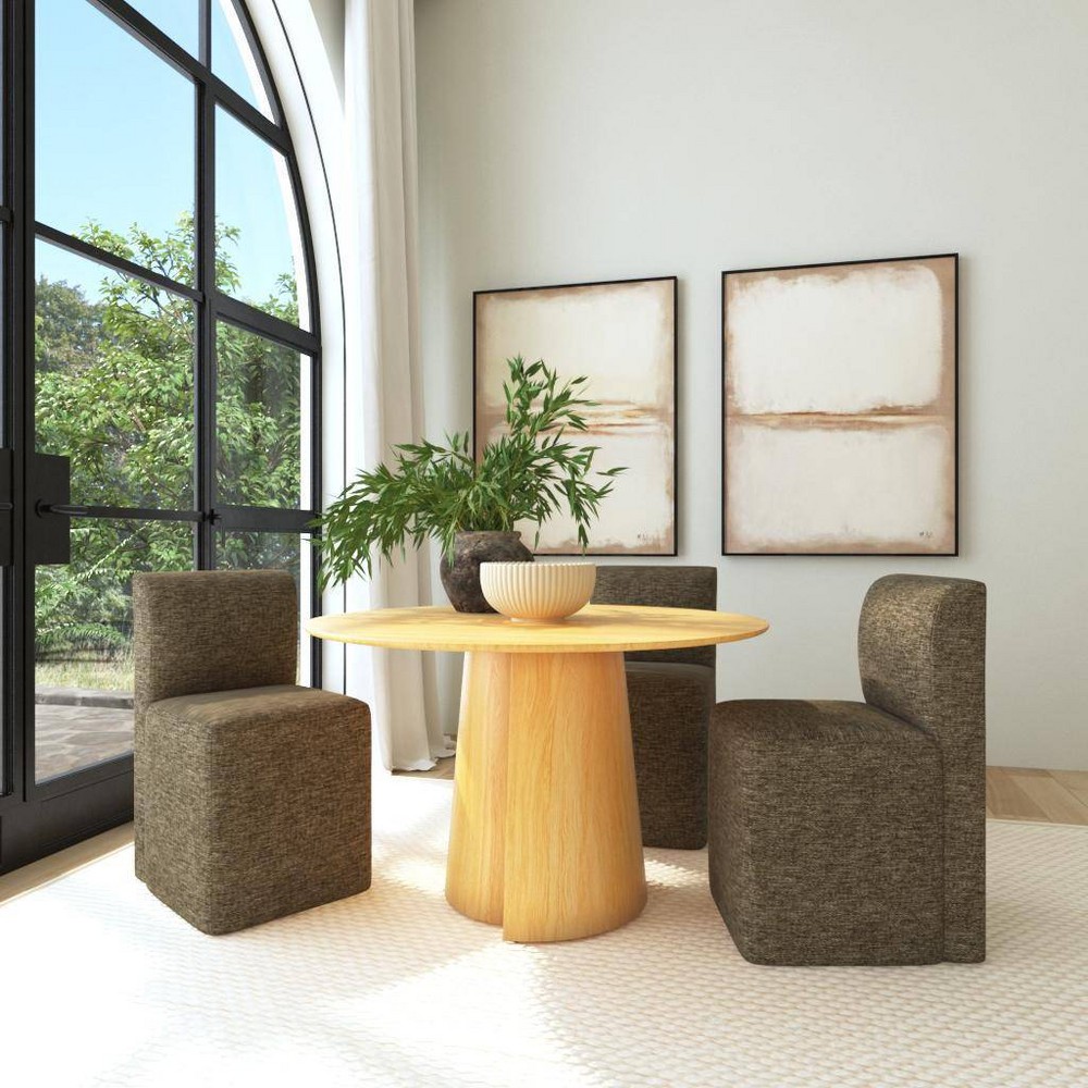 Photos - Chair Cora Dining  in Tweed Milsap Granite - Threshold™