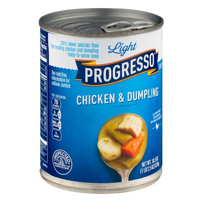Progresso Light Chicken & Dumpling Soup - 18.5oz