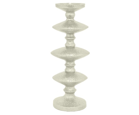 Candle Holder Silver 18" - Three Hands&#174;