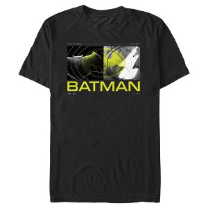 Men's The Flash Neon Yellow Batman Logo T-Shirt - 1 of 4