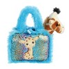 Aurora Small Zoo Collection Fancy Pals Fashionable Stuffed Animal Giraffe 7" - 3 of 4