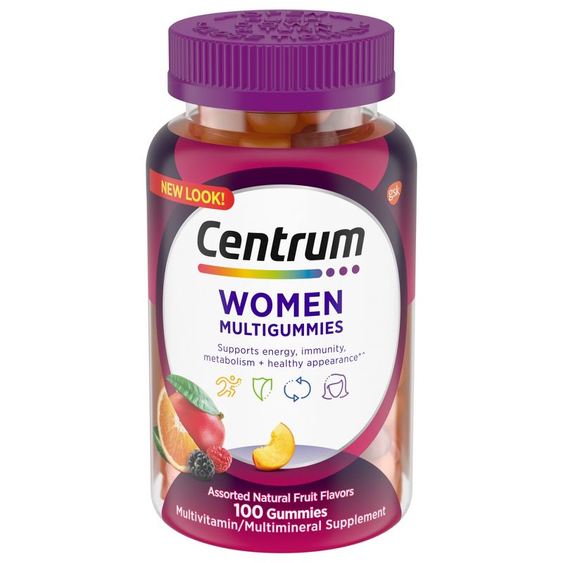 Centrum Women's Multivitamin Gummies, 1 of 10