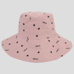 Anna-Kaci Women's Star Print Bucket Hats Reversible Anti-UV Hat - 1 of 4