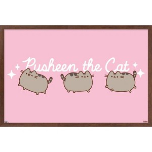 Trends International Pusheen - Pusheen The Cat Framed Wall Poster Prints - 1 of 4