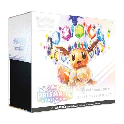 Pokemon TCG: Scarlet & Violet-Prismatic Evolutions Pokémon Center Elite Trainer Box