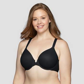 Vanity Fair Womens Beauty Back Full Figure Front Close Underwire 76384 -  Midnight Black - 38c : Target