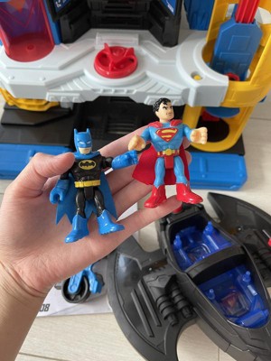 Fisher-Price Imaginext DC Super Friends Batman Toys, XL Batcycle with  Projectile Launcher & XL Batman Figure, Each 10 Inches, Ages 3+ Years