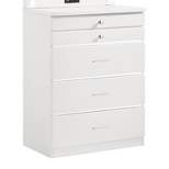 Garneta 5 Drawer Chest with Jewelry Drawers - HOMES: Inside + Out