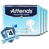Attends Shaped Pads Regular Unisex Incontinent Pad Contoured 12 X 25.2 Inch SPDRA, Heavy, 80 Ct - 4 of 4