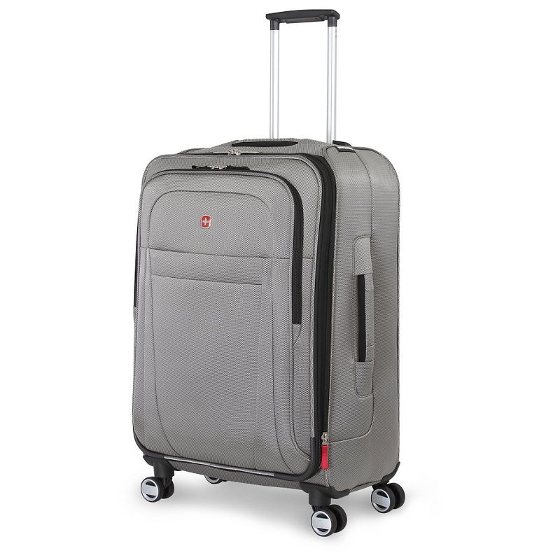 SWISSGEAR Zurich Softside Medium Checked Spinner Suitcase, 1 of 8