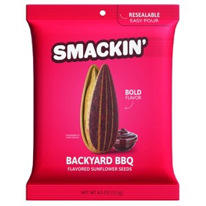 SMACKIN' Backyard BBQ Sunflower Seeds - 4oz - 1 of 4