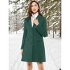 INSPIRE CHIC Women's Notched Lapel Single Breasted Outwear Fall coat - 3 of 4