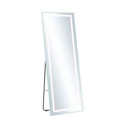 Neutypechic Led Rectangle Full Length Mirror Standing Mirror - 63"x16 ...