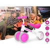Allobebe 6" Toddler Balance Bike 3-Wheel Adjustable Seat - Pink - 2 of 4