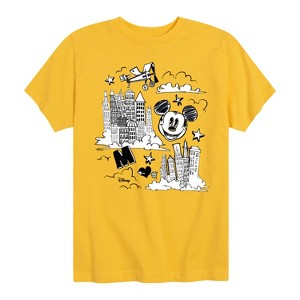Boys' - Disney - Mickey Mouse Short Sleeve Graphic T-Shirt - 1 of 4
