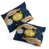 Deny Designs Queen Alja Horvat We are What We Think About Duvet Cover and Pillow Shams: Abstract Non-Woven, Machine Washable - 4 of 4