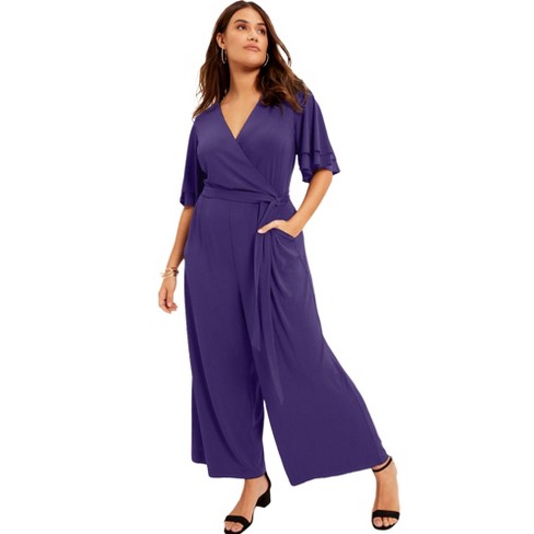 Purple store jumpsuit target