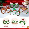 Joyfy 36-Pack Christmas Costume Eyeglasses - Assorted Festive Frames for Photo Booths, Parties & Favors (One Size Fits All) - 4 of 4