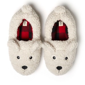 Dearfoams Unisex Adult Animal Closed Back House Slipper - 1 of 4