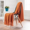 Chanasya Bevel Acrylic Knit Boho Throw Blanket With Tassels - 4 of 4