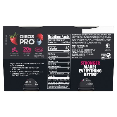 Oikos Pro Mixed Berry Greek Yogurt - 4ct/5.3oz_2