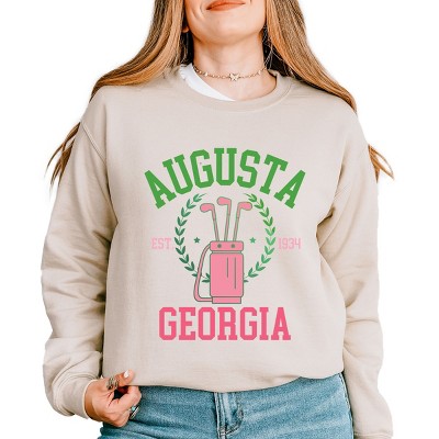 Simply Sage Market Golf Augusta Georgia EST. 1934 Sweatshirt - XL - Dust