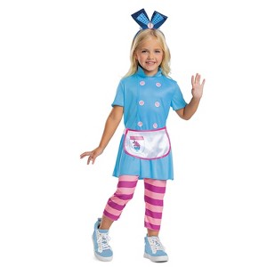 Girls' Alice in Wonderland Bakery Classic Alice Jumpsuit - 1 of 3