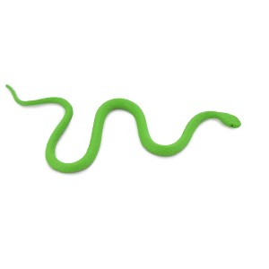 Collectible Wildlife Gifts | Snake, Western Smooth Green Snake, Rubber Reptile, Realistic Hand Painted,  Model,   Gift,     5"    F3006 B39 - 1 of 4