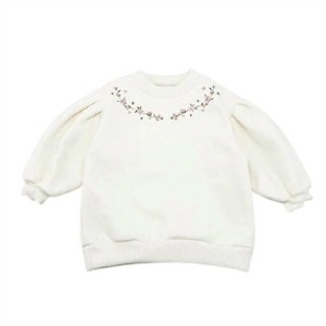 Girl ' Floral Puff Sleeve Sweatshirt - Happy Prince - 1 of 2