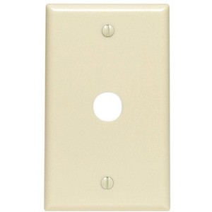 Leviton Ivory 1 gang Thermoset Plastic Cable/Telco Wall Plate 1 pk 
86017 - 1 of 1