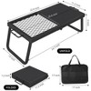 Garvee Heavy Duty Steel Over Fire Campfire Grill with Carrying Bag for Outdoor Open Flame Cooking and BBQ - 2 of 4