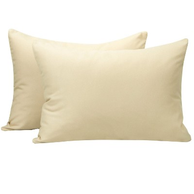 2 Pack Brushed Microfiber Zippered Toddler Pillowcases, Super Soft and Cozy Travel Pillow Cases - NTBAY